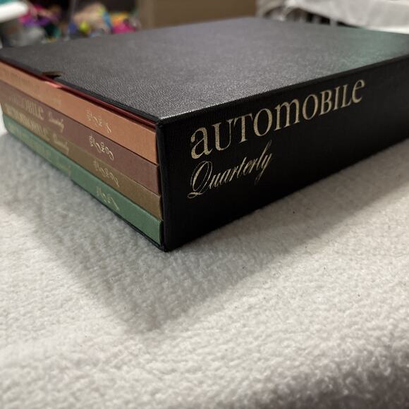LIMITED EDITIONS 1966-67 AUTOMOBILE QUARTERLY VOL #5 SET 1-4 VINTAGE HARDCOVERS - Picture 4 of 4